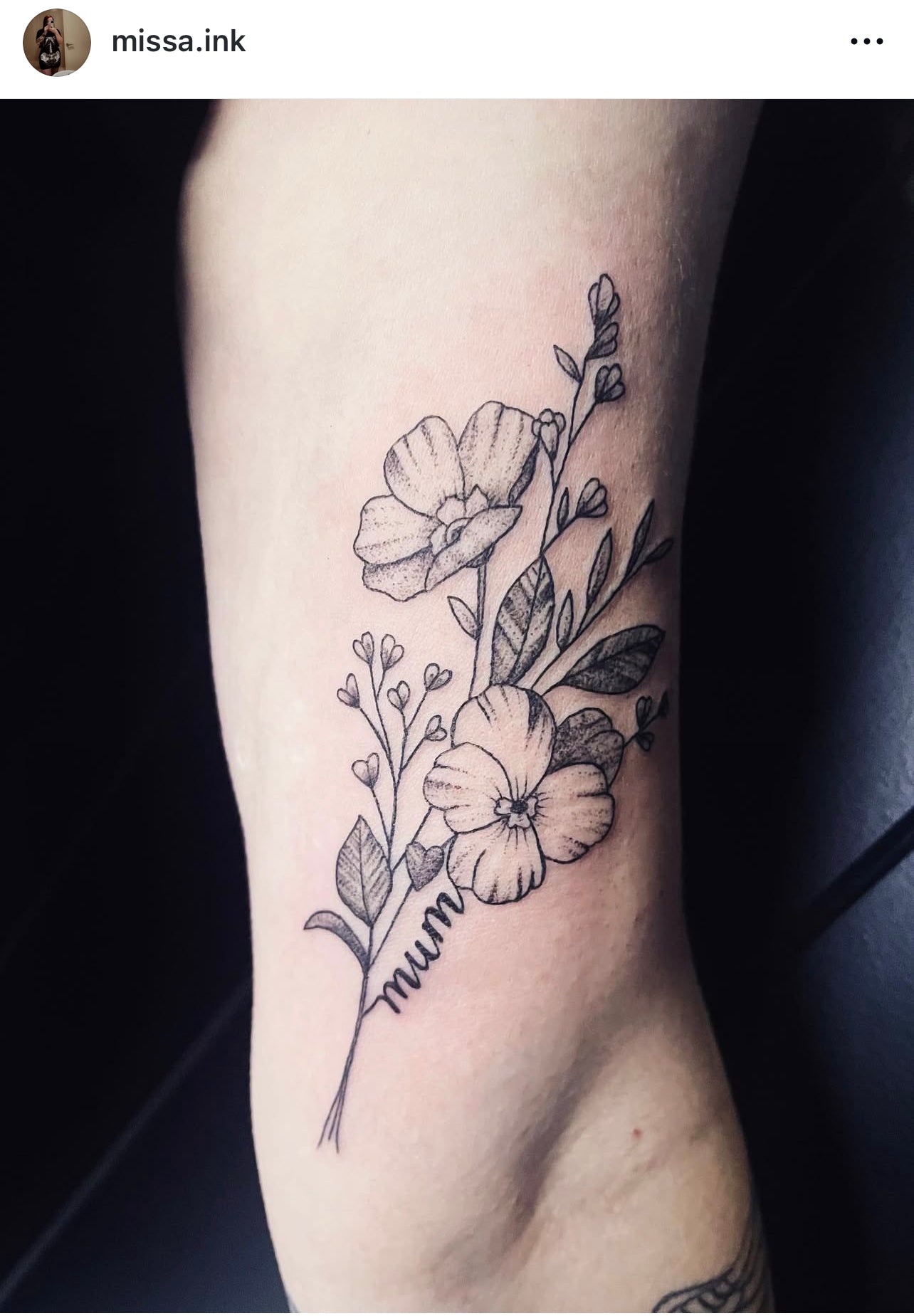 Birth Flower Tattoos