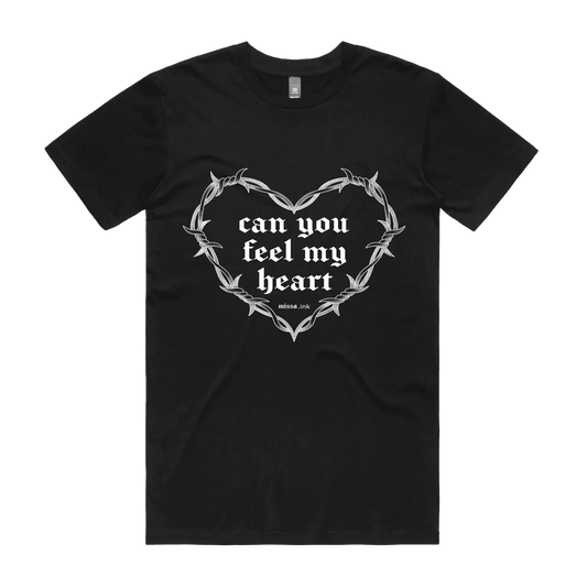 Black front flat lay