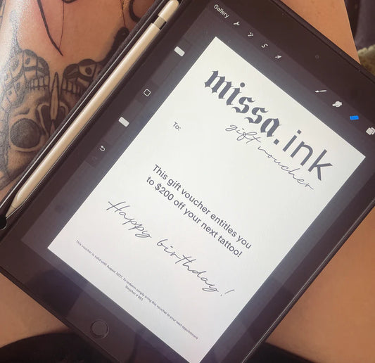 Tattoo Gift Voucher (Digital)