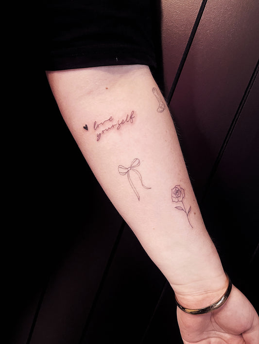 Fineline Tiny Tattoos