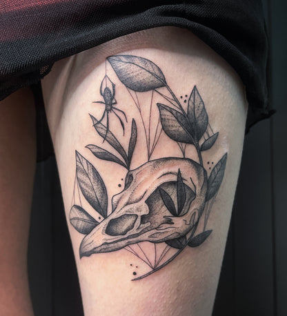 Animal Skull Tattoos
