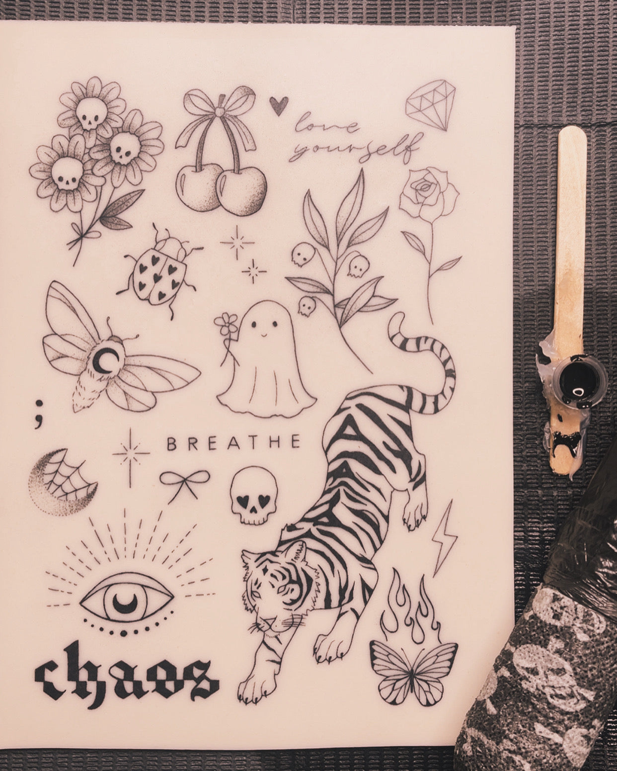 Fineline Tiny Tattoos