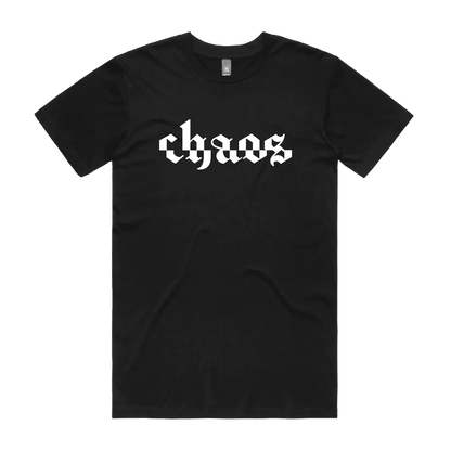 Black front flat lay