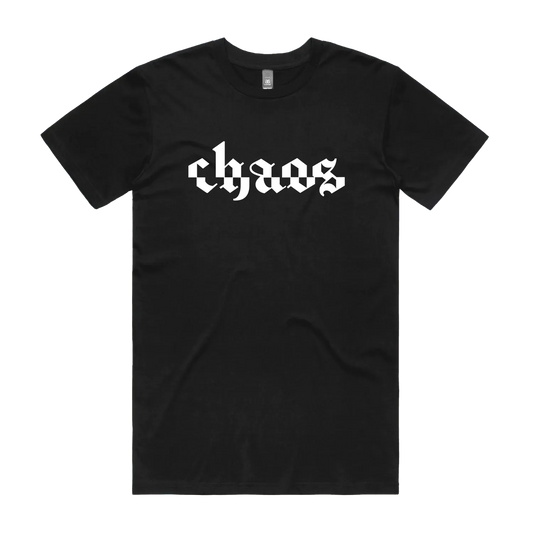 Black front flat lay