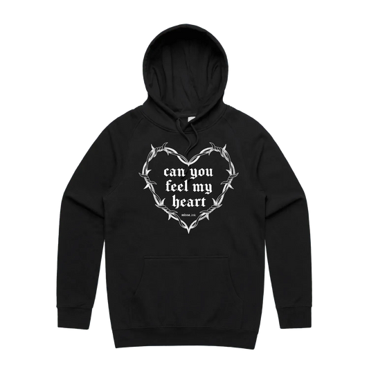 Black front flat lay