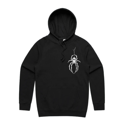 Black front flat lay