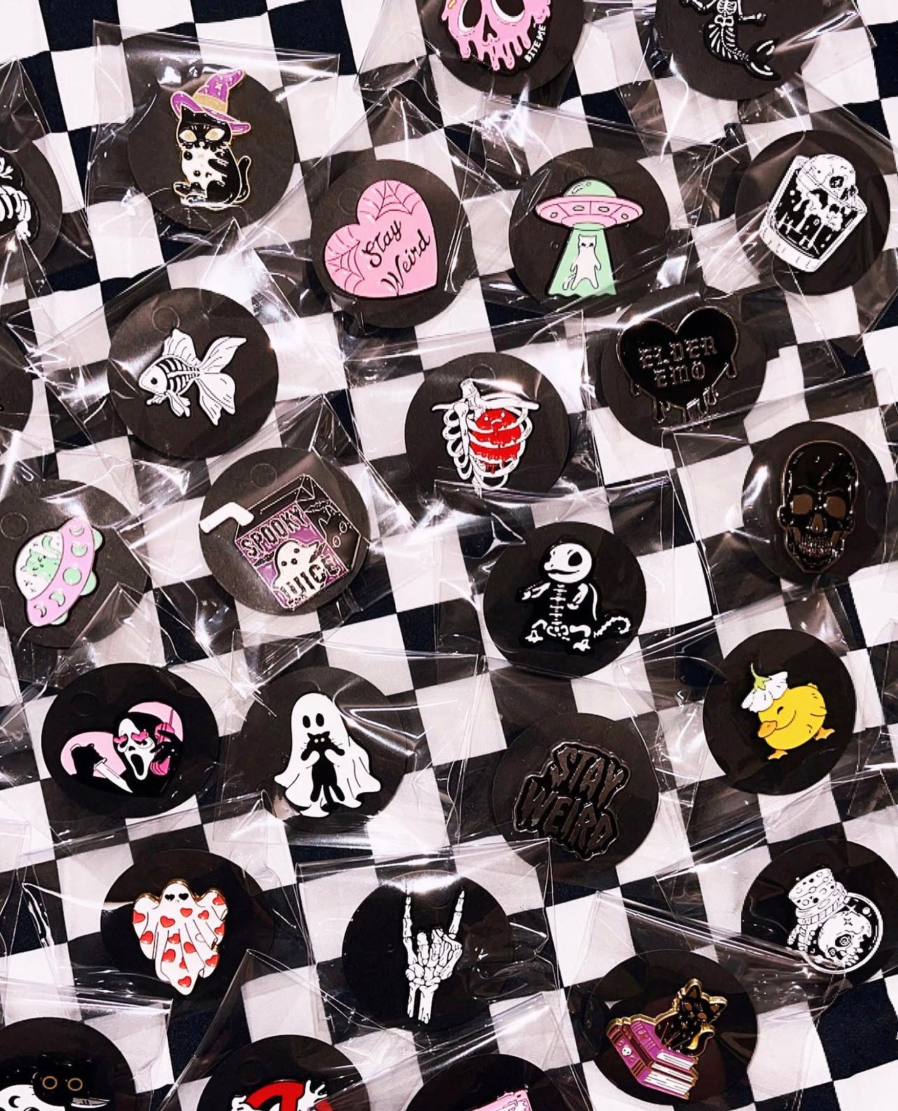 Lucky Dip Metal Pins x 2