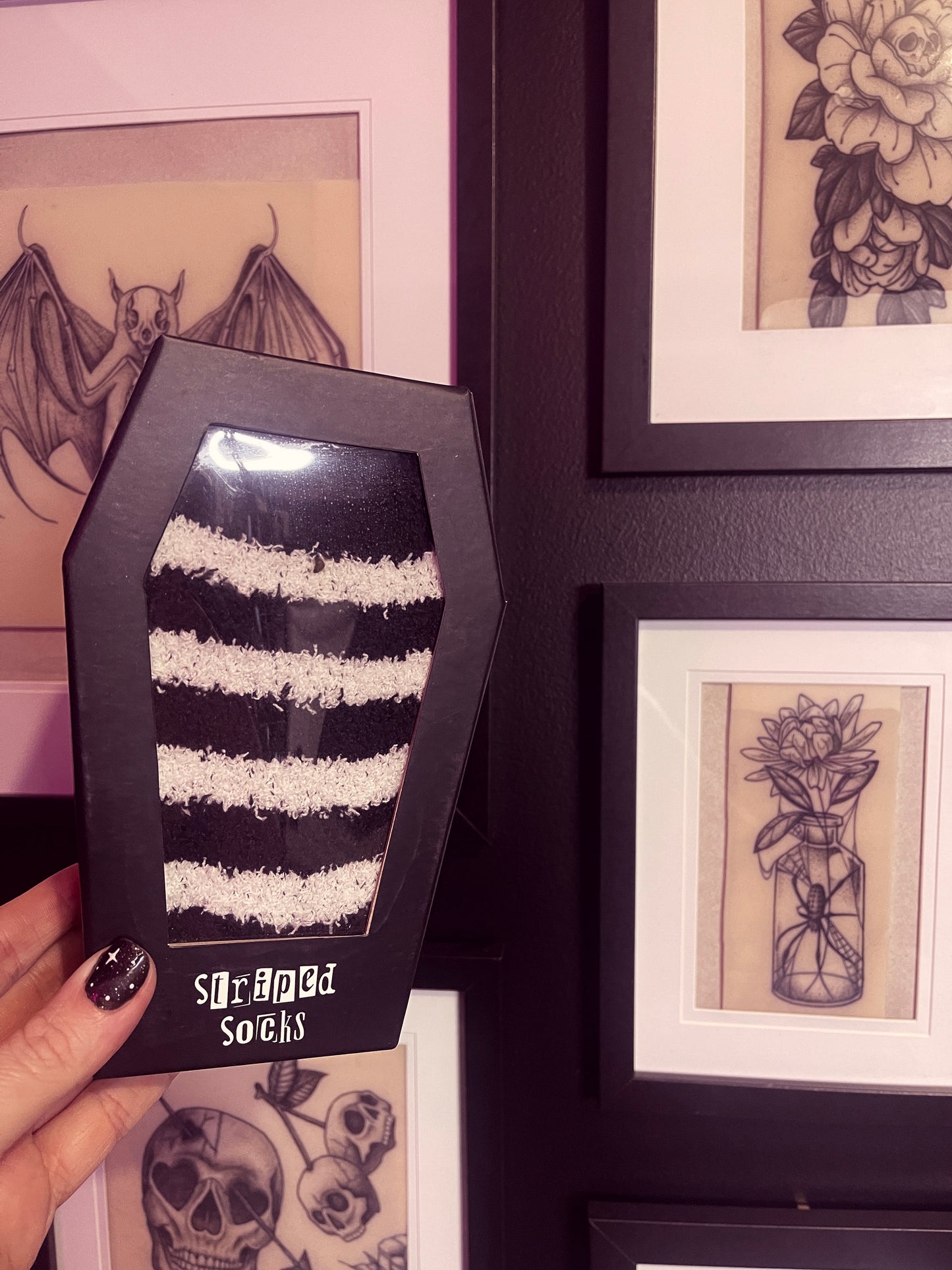 Socks In Coffin Giftbox